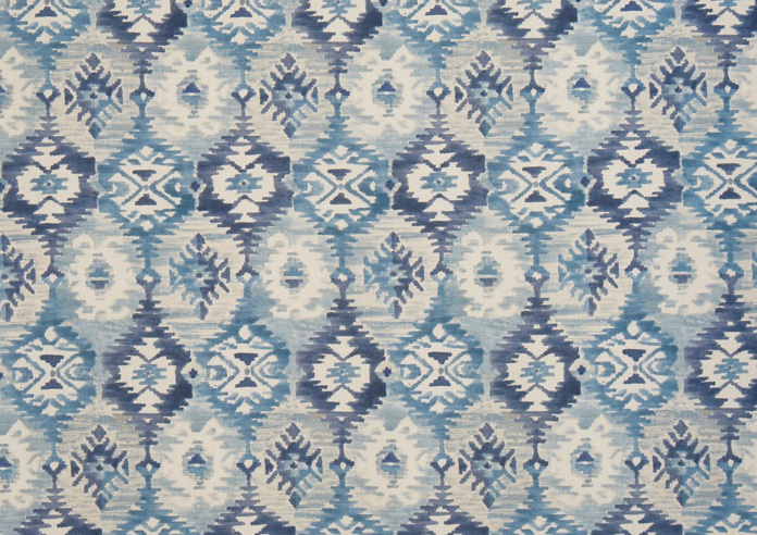 Mykonos, Cobalt - Fabric Only - Image 3